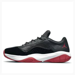 Air Jordan 11 Nike CMFT Low 'Bred' Gym Baskets Homme Noir Blanche Rouge | JD-284WI