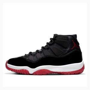 Air Jordan 11 Nike Retro Bred 2019 Bred Chaussure De Basketball Homme Noir Rouge | JD-107GZ