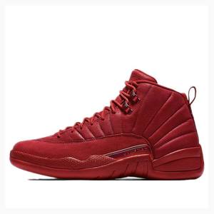 Air Jordan 12 Nike Retro Gym Chaussure De Basketball Homme Rouge | JD-058FD