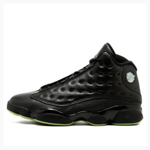 Air Jordan 13 Nike Retro Altitude Chaussure De Basketball Homme Noir Vert | JD-724FB