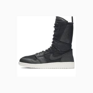 Air Jordan 1 Nike Explorer Chaussure De Basketball Femme Noir Blanche | JD-548JV