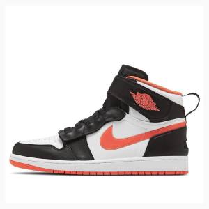 Air Jordan 1 Nike Hi FlyEase Chaussure De Basketball Homme Noir Orange | JD-827PZ