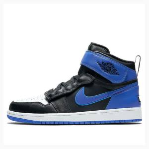 Air Jordan 1 Nike High FlyEase 'Hyper Royal' Chaussure De Basketball Homme Noir Bleu | JD-712UW