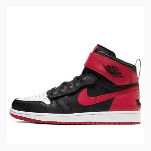 Air Jordan 1 Nike High Flyease Black Gym Red Chaussure De Basketball Homme Rouge Noir | JD-208FE