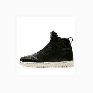 Air Jordan 1 Nike High Zip Chaussure De Basketball Femme Noir | JD-063HK