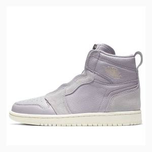 Air Jordan 1 Nike High Zip Chaussure De Basketball Femme Grise | JD-923LD