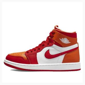 Air Jordan 1 Nike High Zoom Air CMFT Chaussure De Basketball Femme Rouge | JD-302NO