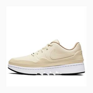 Air Jordan 1 Nike Jester XX Low Baskets Femme Blanche Beige | JD-052XK