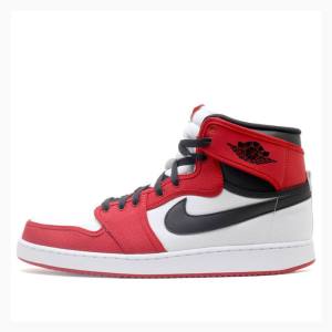 Air Jordan 1 Nike KO High OG Chicago Chaussure De Basketball Homme Rouge Noir | JD-980WZ