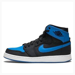 Air Jordan 1 Nike KO High OG Sport Chaussure De Basketball Homme Noir Bleu | JD-574TW