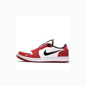 Air Jordan 1 Nike Low Chicago Baskets Femme Rouge Noir | JD-712TU