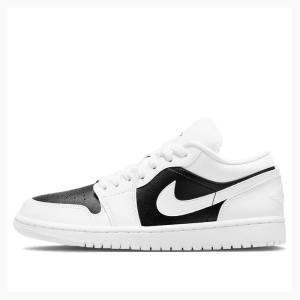 Air Jordan 1 Nike Low Panda Baskets Femme Blanche Noir | JD-136RG