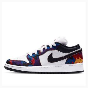 Air Jordan 1 Nike Low SE 'Nothing But Net' Baskets Homme Multicolore | JD-641JL