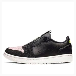 Air Jordan 1 Nike Low Slip 'Silt Red' Baskets Femme Noir Rose | JD-369RU