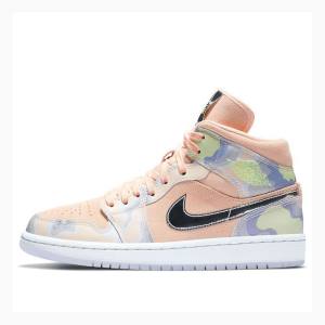 Air Jordan 1 Nike Mid SE 'P(HER)SPECTIVE' Chaussure De Basketball Femme Corail | JD-196QP