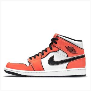 Air Jordan 1 Nike Mid SE Turf Chaussure De Basketball Homme Orange | JD-423VL