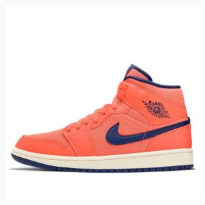 Air Jordan 1 Nike Mid Turf Chaussure De Basketball Femme Orange | JD-423CV