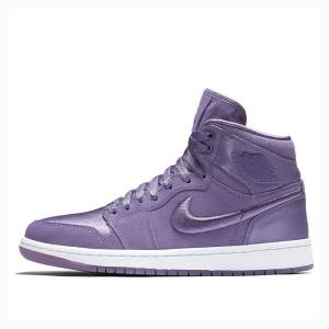 Air Jordan 1 Nike RET High SOH PURPLE EARTH/White-METALLIC GOLD Chaussure De Basketball Femme Violette | JD-743FB