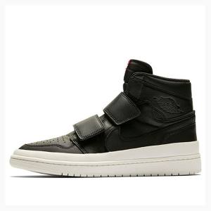 Air Jordan 1 Nike RE HI Double STRP Sail Chaussure De Basketball Homme Noir | JD-038BR