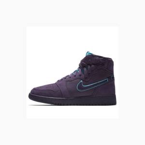 Air Jordan 1 Nike Rebel XX Dark Raisin Chaussure De Basketball Femme Violette | JD-518GI