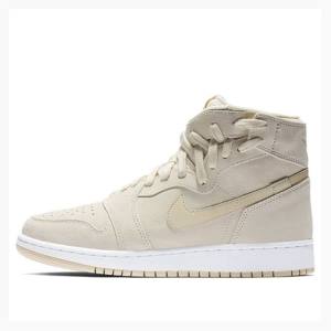 Air Jordan 1 Nike Rebel XX Desert Ore Chaussure De Basketball Femme Blanche | JD-497VL