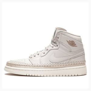 Air Jordan 1 Nike Retro HI PRM Desert Sand Chaussure De Basketball Femme Beige | JD-504GR