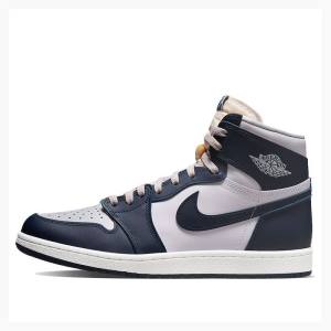 Air Jordan 1 Nike Retro High '85 OG Chaussure De Basketball Homme Bleu Marine | JD-180TL