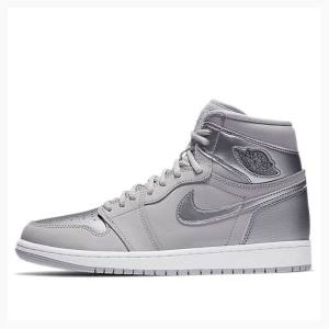 Air Jordan 1 Nike Retro High OG CO Japan Chaussure De Basketball Homme Argent | JD-632CK