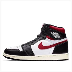 Air Jordan 1 Nike Retro High OG Chaussure De Basketball Homme Noir Blanche Rouge | JD-176CH