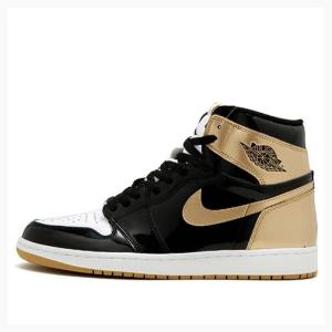 Air Jordan 1 Nike Retro High OG NRG ComplexCon - Gold Top 3 Chaussure De Basketball Homme Noir Rouge | JD-895PQ