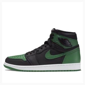 Air Jordan 1 Nike Retro High OG Pine Chaussure De Basketball Homme Vert | JD-852TK