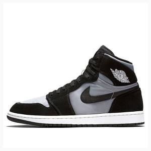 Air Jordan 1 Nike Retro High PREM Chaussure De Basketball Homme Grise Noir | JD-804BE