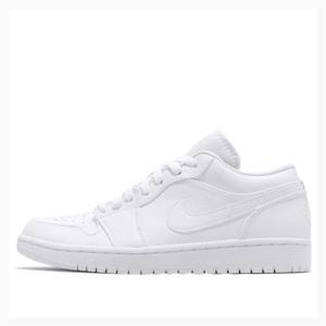 Air Jordan 1 Nike Retro Low Baskets Homme Blanche | JD-278FI