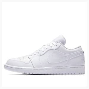 Air Jordan 1 Nike Retro Low Baskets Homme Blanche | JD-457GP