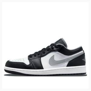 Air Jordan 1 Nike Retro Low Baskets Homme Noir Blanche Grise | JD-874LD