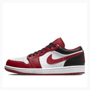 Air Jordan 1 Nike Retro Low Gym Baskets Homme Rouge Noir | JD-581WU