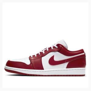 Air Jordan 1 Nike Retro Low Gym Baskets Homme Rouge | JD-840ZV