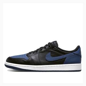 Air Jordan 1 Nike Retro Low OG Mystic Baskets Homme Noir Bleu Marine | JD-948AS