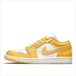 Air Jordan 1 Nike Retro Low Pollen Baskets Homme Jaune | JD-624NH