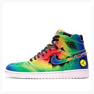 Air Jordan 1 Nike Retro OG High J Balvin - Colores Y Vibras Chaussure De Basketball Homme Multicolore | JD-928ID