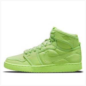 Air Jordan 1 Nike SP AJKO Billie Eilish Chaussure De Basketball Femme Vert | JD-103TE