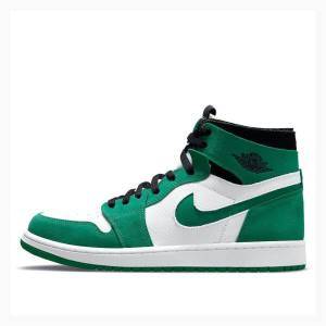 Air Jordan 1 Nike Zoom Confort ' Stadium Chaussure De Basketball Homme Vert Blanche | JD-584ZQ