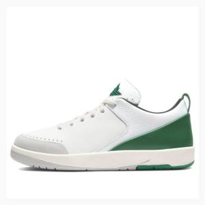 Air Jordan 2 Nike Low x Nina Chanel Abney Malachite Baskets Homme Blanche Vert | JD-736KA