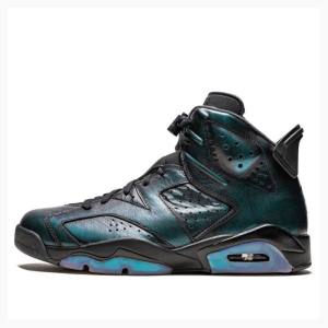 Air Jordan 6 Nike Retro AS All-Star - Chameleon Chaussure De Basketball Homme Noir | JD-687UO