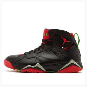 Air Jordan 7 Nike Retro Marvin the Martian Chaussure De Basketball Homme Noir Rouge | JD-561IA