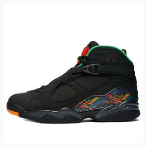 Air Jordan 8 Nike Retro Air Raid Chaussure De Basketball Homme Noir Orange | JD-925IX