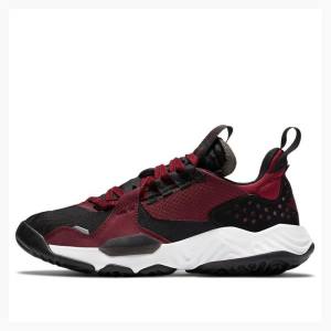 Air Jordan Nike Delta Chaussures Course Femme Rouge Noir | JD-715XD