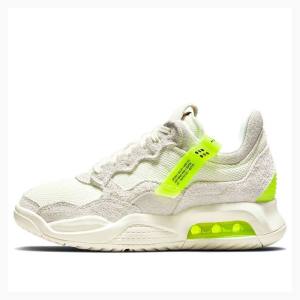 Air Jordan Nike MA2 Chaussures Course Femme Grise Vert | JD-523FV