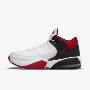 Air Jordan Nike Max Aura 3 Chaussure De Basketball Homme Blanche Noir Rouge | NK054JZI