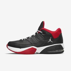 Air Jordan Nike Max Aura 3 Chaussure De Basketball Homme Noir Rouge Blanche | NK276EVK